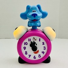 LeapFrog-Blues Clues  You-Tickety Tock Alarm Clock Play  Learn TESTED WORKS