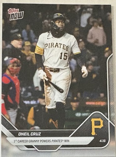 2025 Topps Tribute ONEIL CRUZ City Connect Jersey Blue SP #/150 