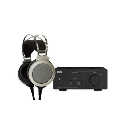 Stax SRS-707 ST _ Set aus Kopfhörer STAX SR 007S _ Röhrenverstärker SRM-700T