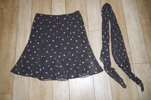 Rock mit Schal "Gerry Weber" Gr. 44