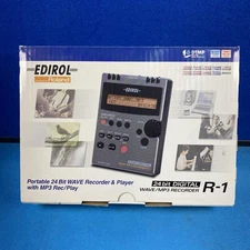 Edirol Rolan Portable 24 Bit WAVE Recorder & Player W/ MP3 Rec/Play