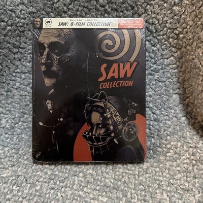 Saw: 8 Film Collection Steelbook Blu-ray + Digital Lionsgate New Horror