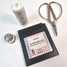 Nintendo Game Boy Color GBC Singer Sewing Machine Operation Software Cartridge