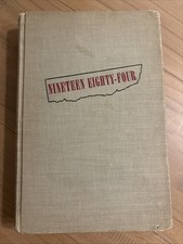 1984 Nineteen Eighty-Four 1st First Edition George Orwell 1949 FAIR/GOOD W/DJ