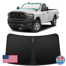 INSAUTO Custom Fit Windshield Sun Shade for Dodge RAM 2500 3500 2010-2026
