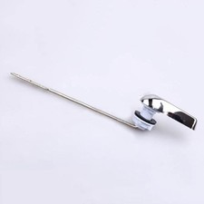 Chrome Toilet Tank Flush Lever Fits Most Toilet Models Easy to Install