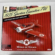 Wings of Texaco Die-Cast 1935 Spartan Executi...