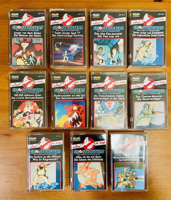 Die Echten Ghostbusters MC Kassette Folge 3 5 7 8 9 10 11 12 14 16 19 Karussel 