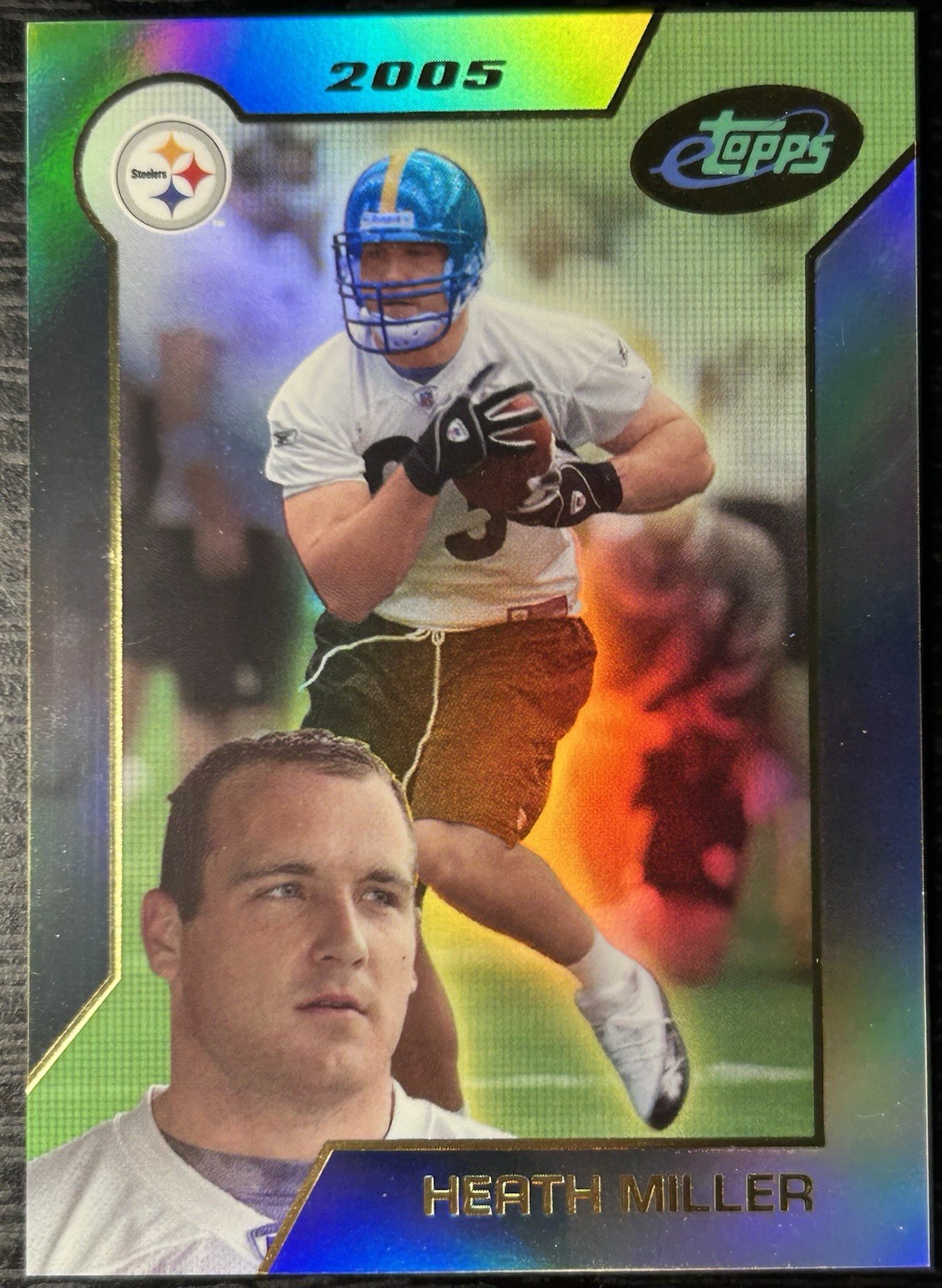 2005 eTopps Heath Miller #50 Rookie RC Pittsburgh Steelers