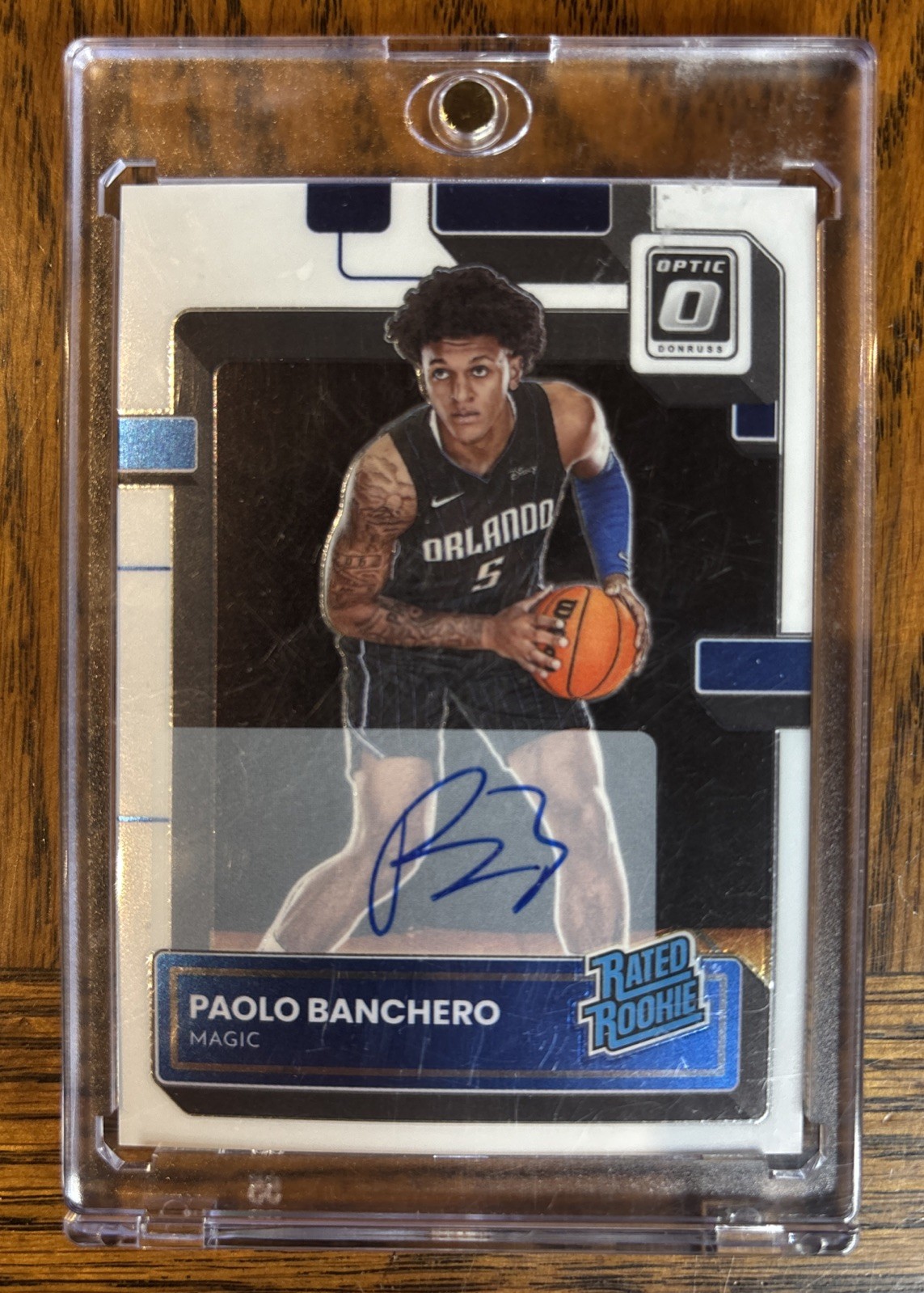 2022-23 Panini Donruss Optic Paolo Banchero #221 RC Rated Rookie Auto