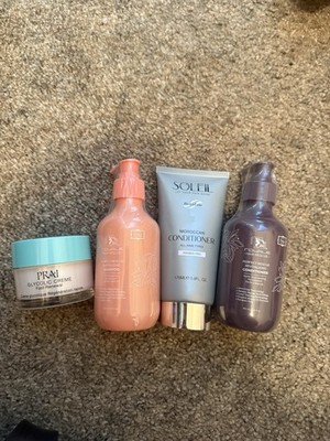 New Royale Shampoo And Conditioner + Soleil Moroccan Conditioner + Prai Glycolic