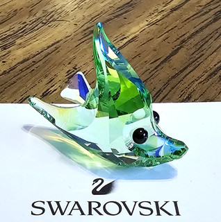 🐟 Swarovski Crystal 2012 L.E. Lovlots Sealife Small Shelly Fish Figurine Logo