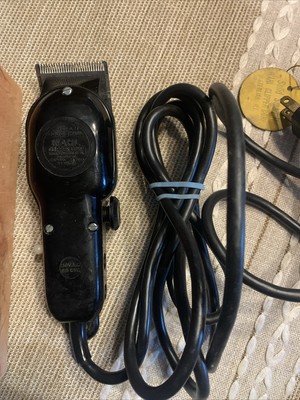 RARE Vintage Wahl Solid Small Electric Clipper 000 shaver razor original box
