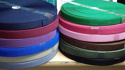 1m. Flacher Gummizug sehr stark für Schuhe/Taschen-etc.Breite-20mm(ca.) -20-Farben