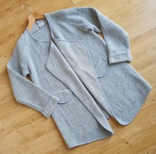 Ladies Grey Chicwish Wool Mix Jacket Size Medium
