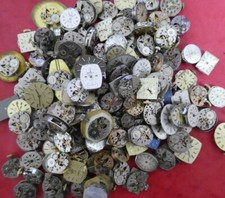 Vintage  Ladies  used winding clockwork for parts, replacement varieties ( W 3)