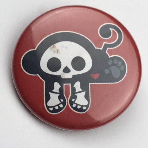 Monkey Pinback Buttons Skeleton Monkey Pin Button Pinback | eBay
