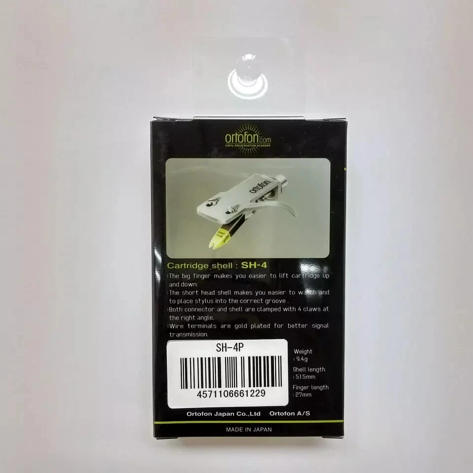 ORTOFON HEADSHELL SH-4P ROSA, FEITO NO JAPÃO - Imagem 3 de 4