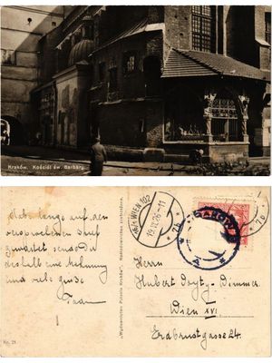 CPA AK POLAND KRAKAU Kosciol sw. Barbary (287704)