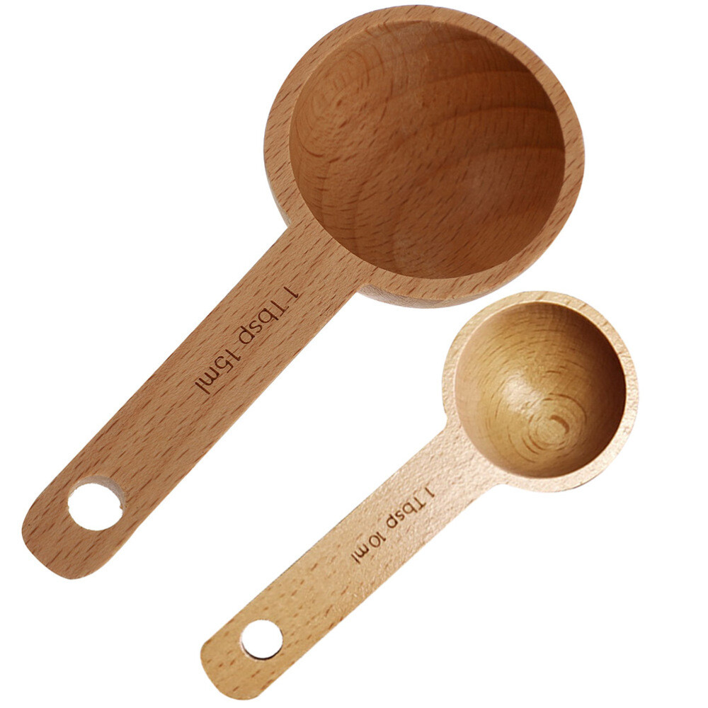 2PCS Multi-function Tea Scoops Convenient Coffee Scoops Compact Scoops Bean