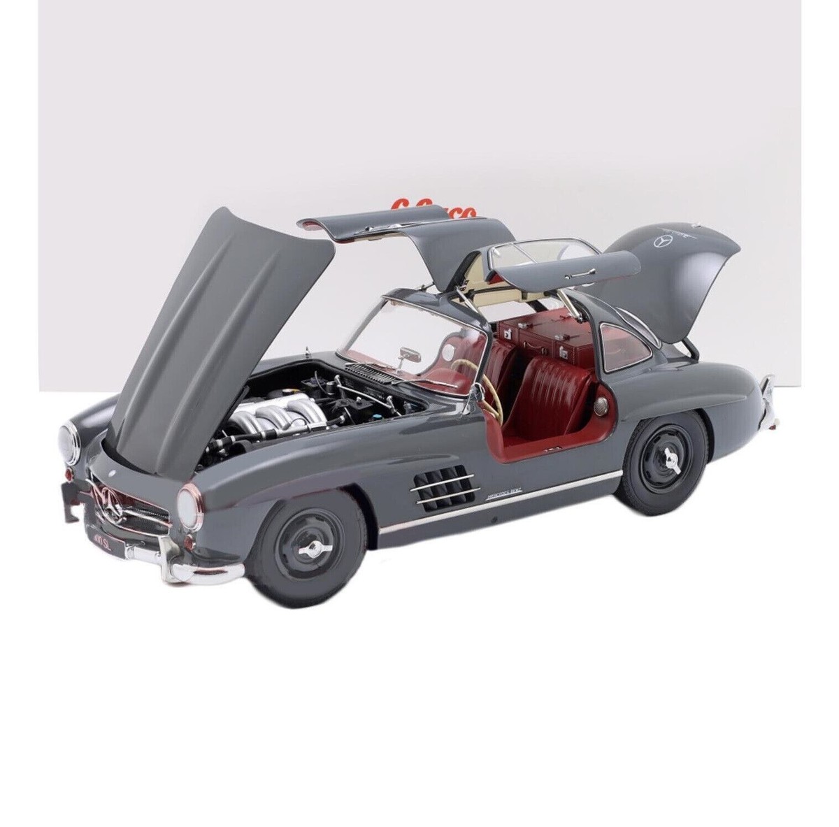 Mercedes Benz 300 SL Coupe Gullwing W198 1954 Grey Schuco