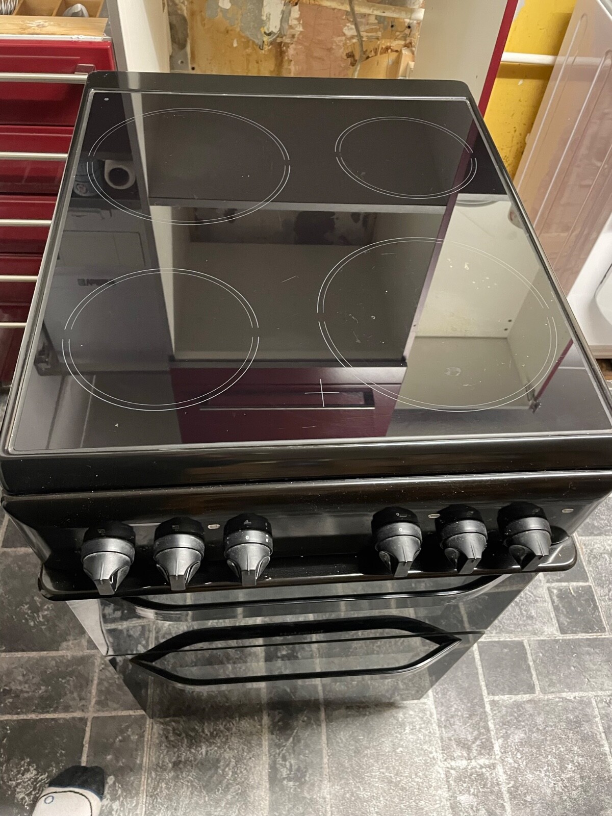 Hotpoint HD5V92KCW Electric Cookers Black eBay