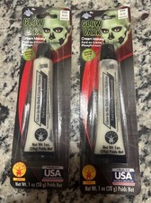 Lot Of 2 Glow In Dark Cream Makeup 1 Oz.