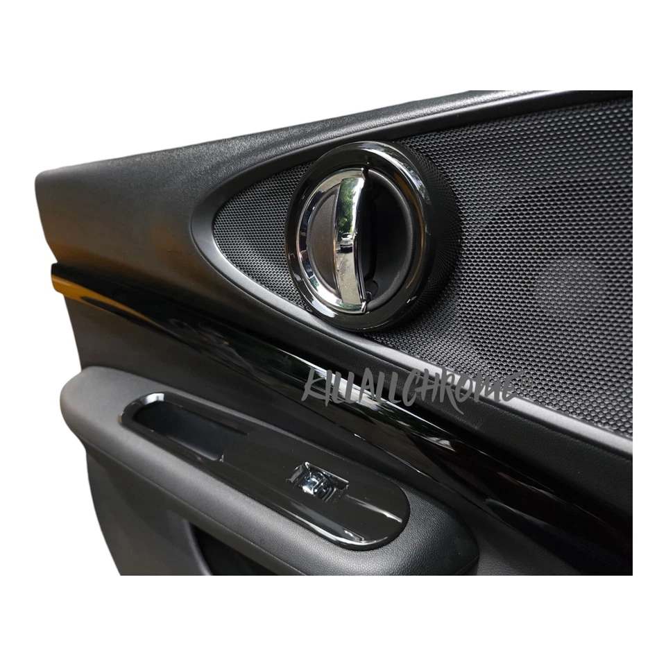 MINI F54 PIANOFORTE NERO LUCIDO INTERRUTTORE FINESTRA Cover Trims Clubman JCW VENDITORE UK - Immagine 3 di 4