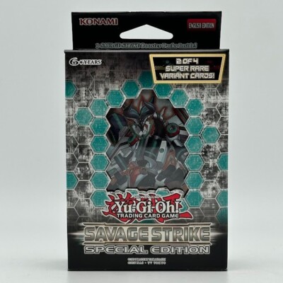 yugioh savage strike cards English 1st Edition Factory Sealed Booster Box : Toys & Games new T.G Yu-Gi-Oh: Savage Strike Sneak Peek