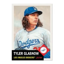 Topps MLB® Living Set® Card #799 ⚾️ Tyler Glasnow ⚾️ Los Angeles Dodgers