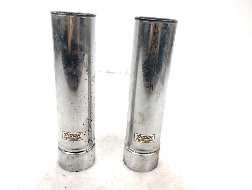 Par de cubiertas de tubo de horquilla delantera izquierda y derecha Honda VTX1800 R S 2008 Foto 2 de 4