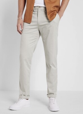New Express 365 Hyper Stretch Slim Temp Control Chino Pants Men s 33x32 $88