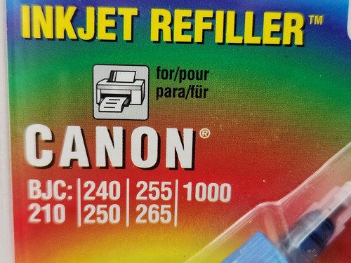Calidad Trio Inkjet Refiller 942-Trio - Canon BJC 210, 240, 250, 255, 265, 1000 - Zdjęcie 7 z 10