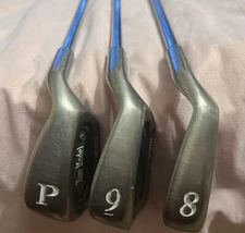 Tour Model U-Groove 3 Clubs “8-9-P”  Red Dot Steel Shaft Right Hand Golf Clubs