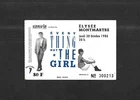 RARE / CONCERT TICKET TICKET - EVERYTHING BUT THE GIRL: LIVE PARIS FRANCE 1986