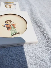 Hummel Miniature Collectors Plates 1984, 1985, 1986,1987 &Goebel Collectors Club