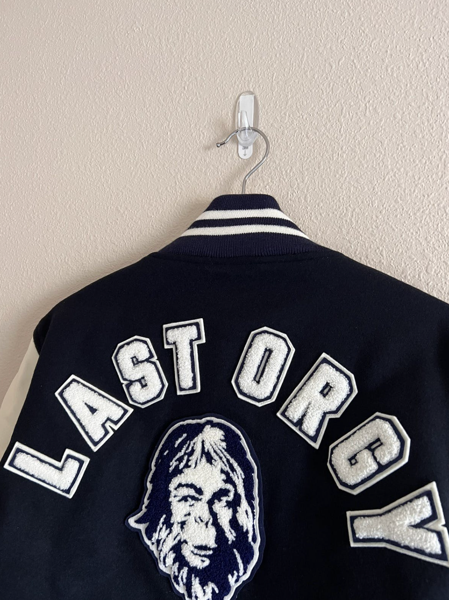 Human Made Undercover Last Orgy 2 Varsity Jacket - Size Human Made Undercover Last Orgy 2 Varsity Jacket - Size