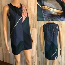 ROHKA Tunic Tunic Top / Mini Dress Sz 40 Italy(4 US) Sleeveless Modern Italy