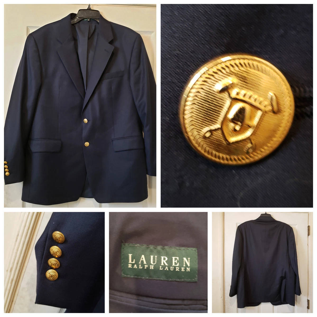 M-3213 Matte Gold Blazer and Coat Button, 3 Sizes