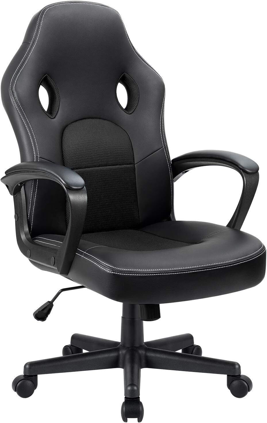 Adjustable Gaming Chair Office Chair Leather Ergonomic Computer Desk Chair US