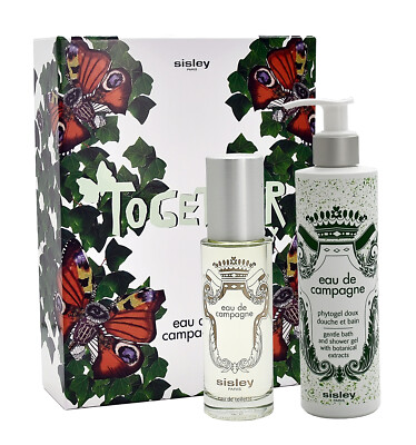 Sisley Eau de Campagne 100ml Eau de Toilette & 250ml Duschgel