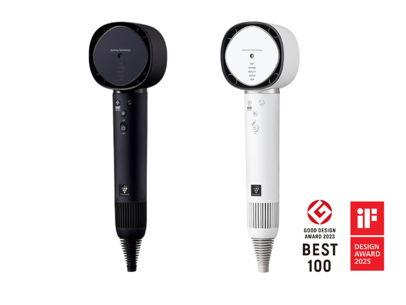 ヘアドライヤー SHARP Plasmacluster Draper Flow Dryer iF Design - SHARP Plasmacluster Drape Flow Dryer 900 series
