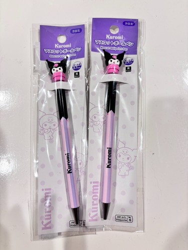 Sanrio Japan: Mascot Ballpoint Pen Kuromi set