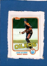 1981-82 Topps #18 Jari Kurri NM-MT RC Rookie Oilers ID:41386