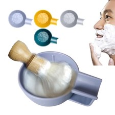 Portable Men s Shaving Bowl Smooth Anti-skid Design Soap Mug Beard Cleaning
