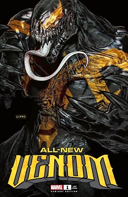 ALL-NEW VENOM #1 JOHN GIANG NEGATIVE BLEED LIMITED EXCLUSIVE VARIANT MARVEL 2024