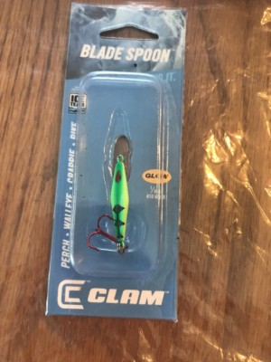 Clam Klingen Löffel Leuchtende 3.7ml 10 Haken Leuchtende Firetiger Schiffe N 24h