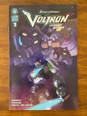 VOLTRON LEGENDARY DEFENDER #1 (Lion Forge, 2016) F