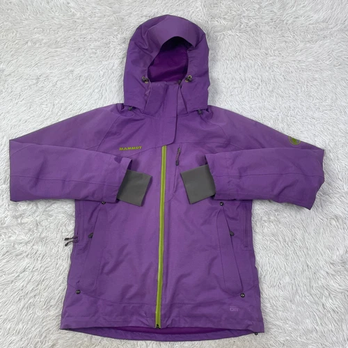 Mammut Jacke Damen Medium Lila Robella HS Dry Tech OTI Ajungilak Kapuze