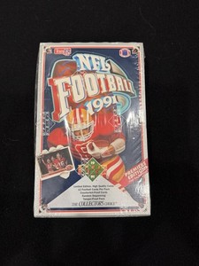 1991 Upper Deck Football  Premiere Edition Factory Sealed Box - Fresh from Case!